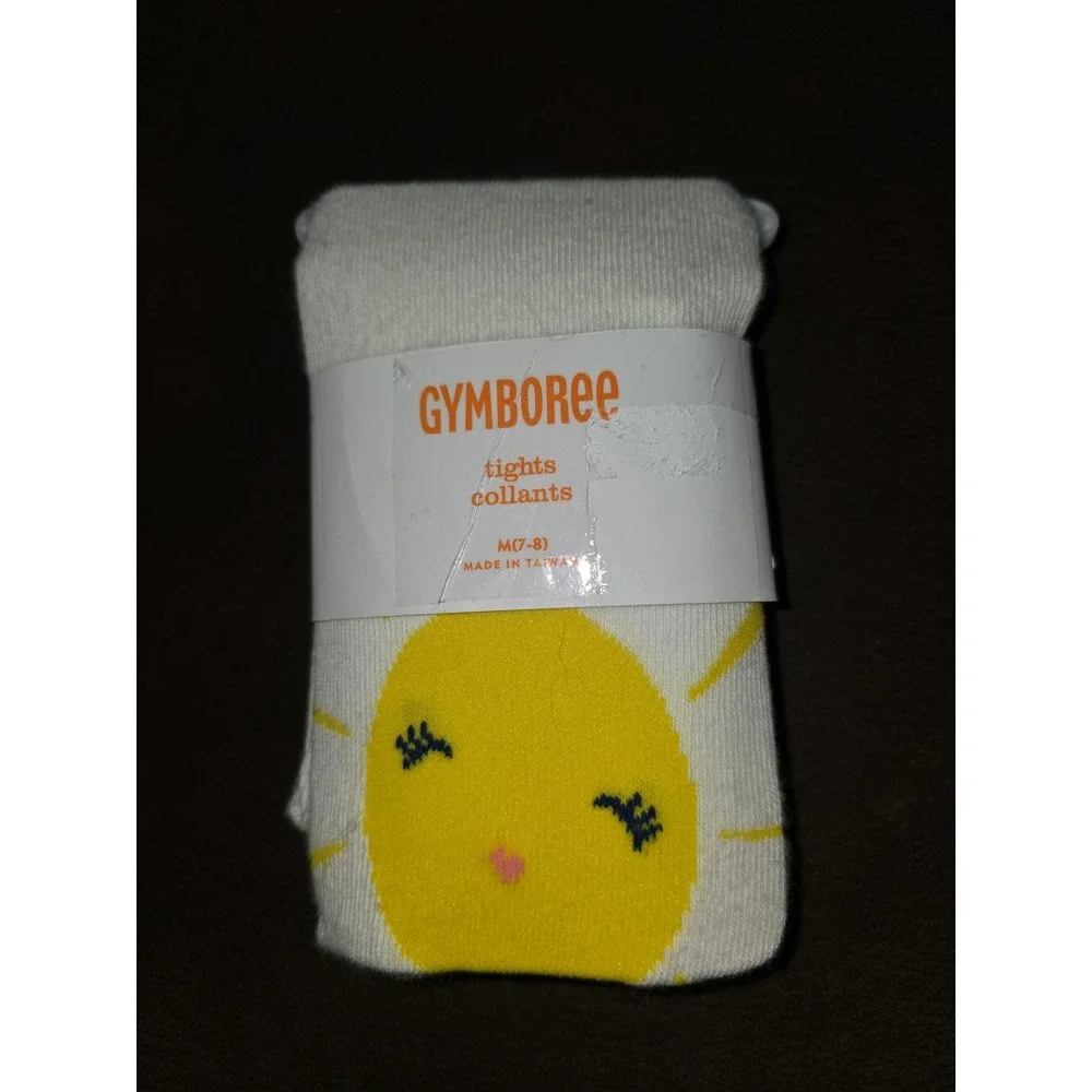 Gymboree‎ pocketful of sunshine tights size medium 7 8 nwt